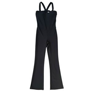 T S by thrive societe jumpsuit With Built In Bra Black Size M